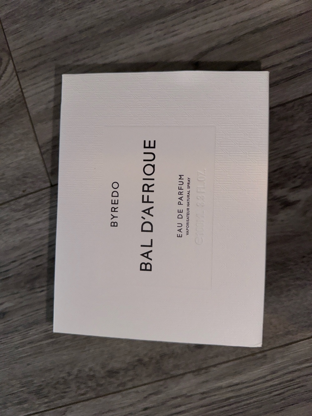 Byredo ‘bal d’afrique’ eau de pardon cologne